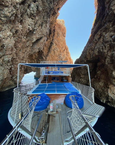 Durusu teknesi Adrasan tekne turu 